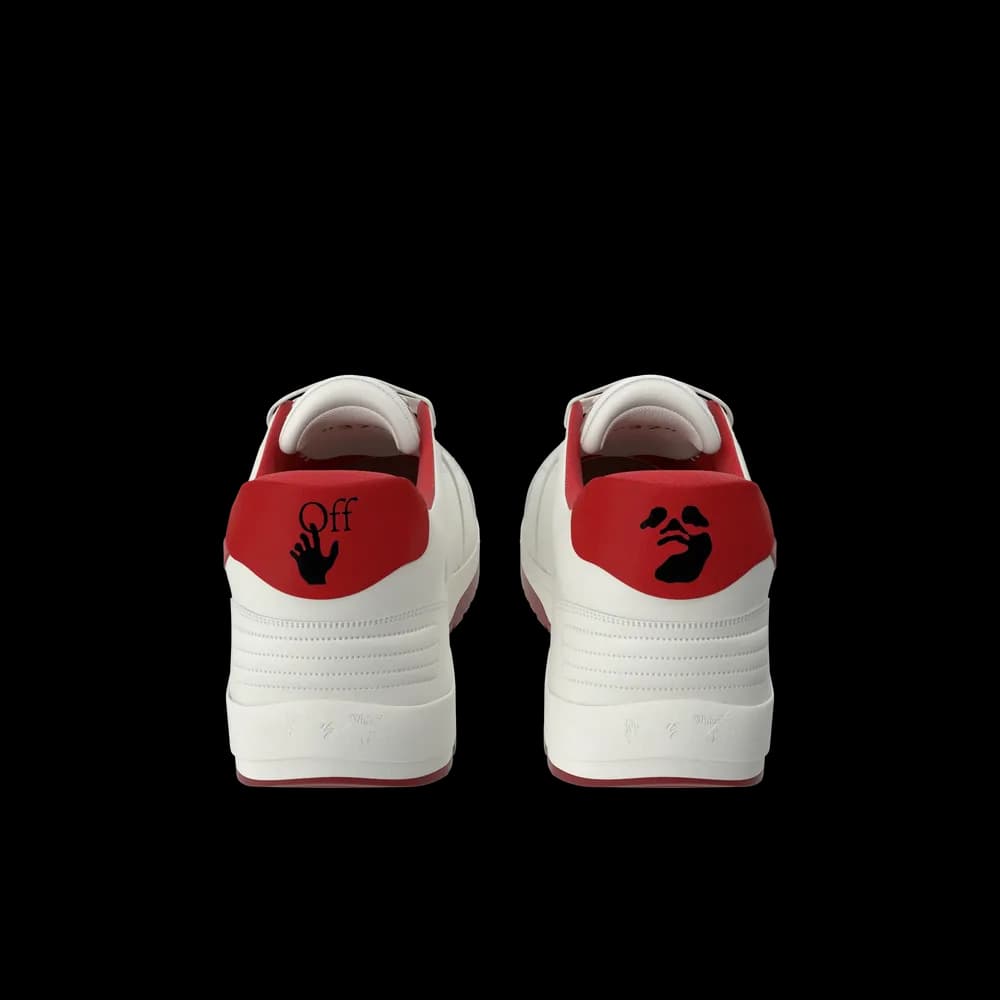 Sports Sneakers Off White & Red view 4