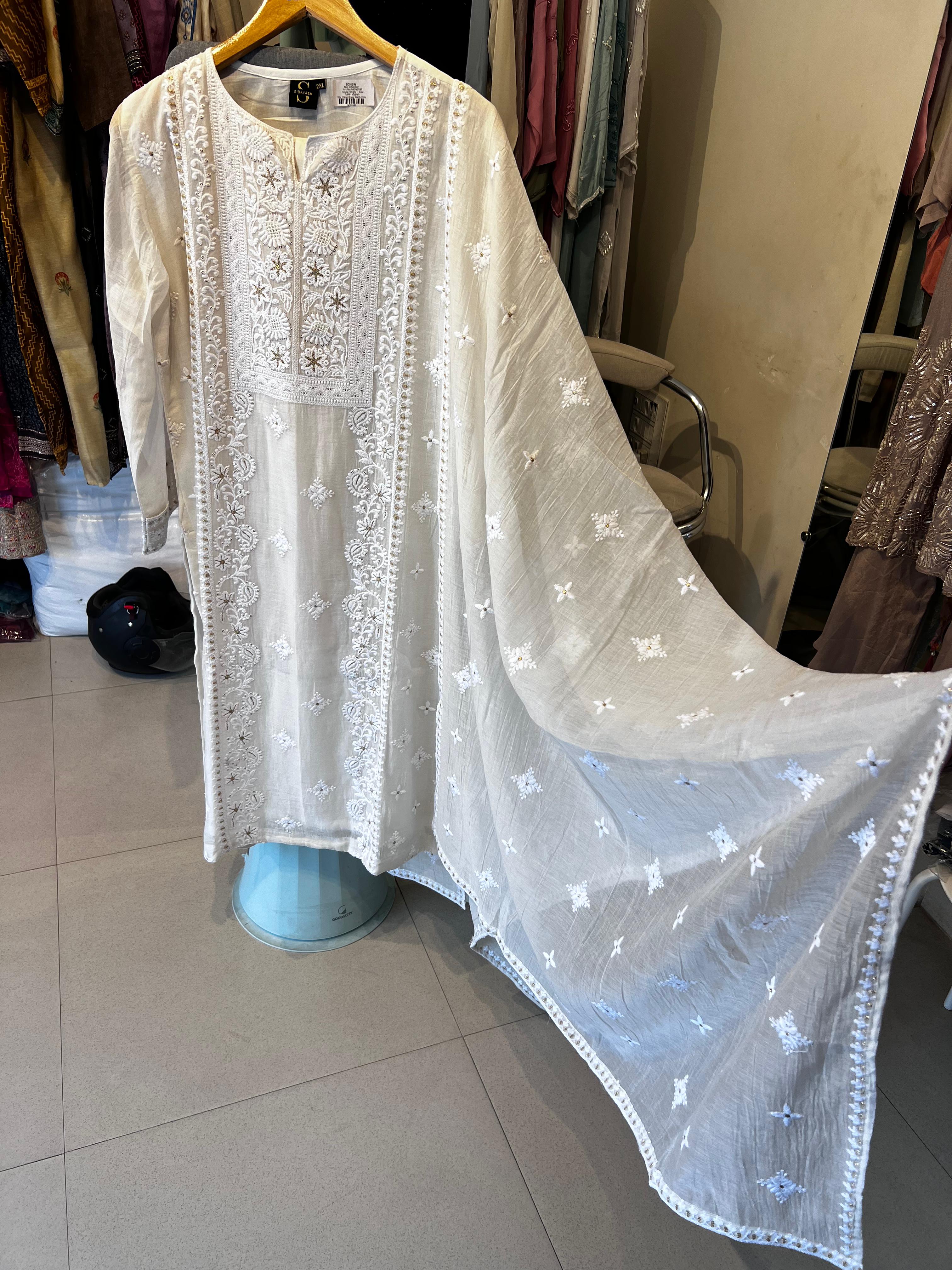 Mul Chanderi Set