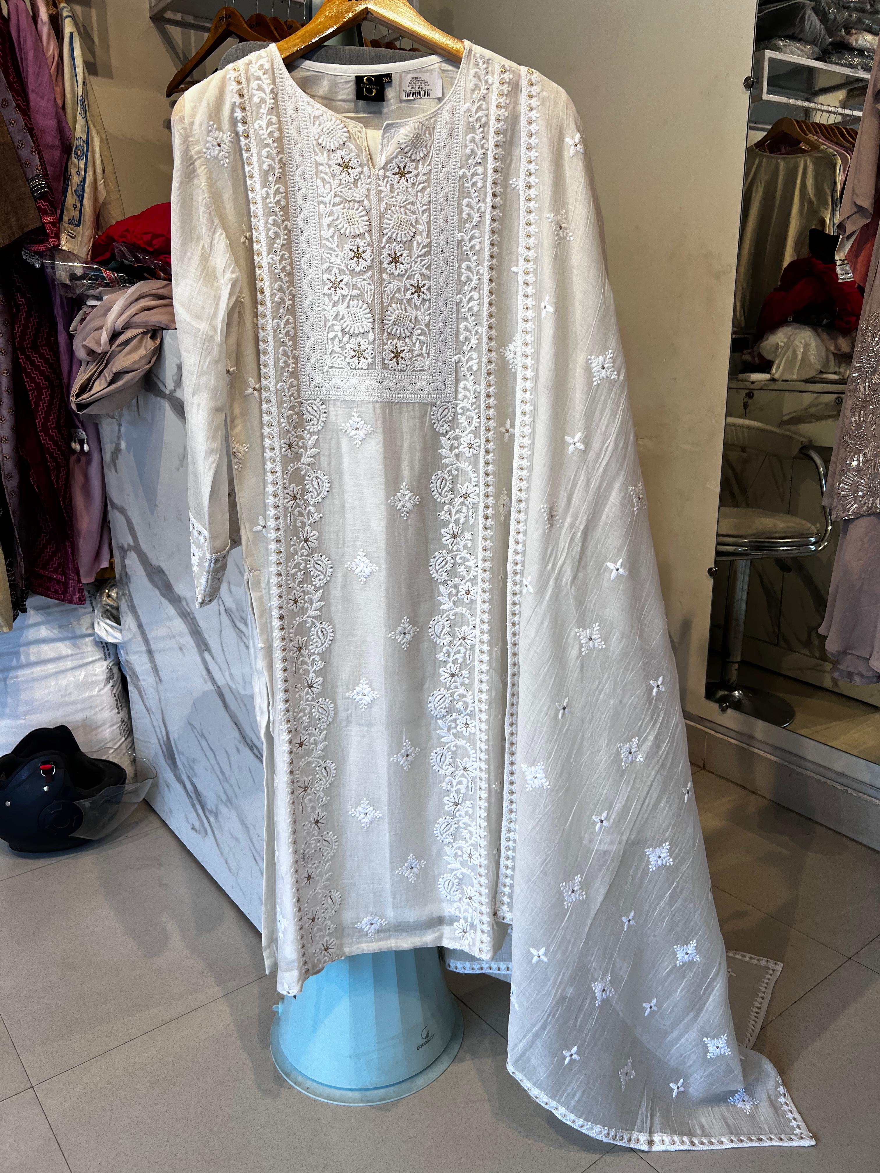 Mul Chanderi Set